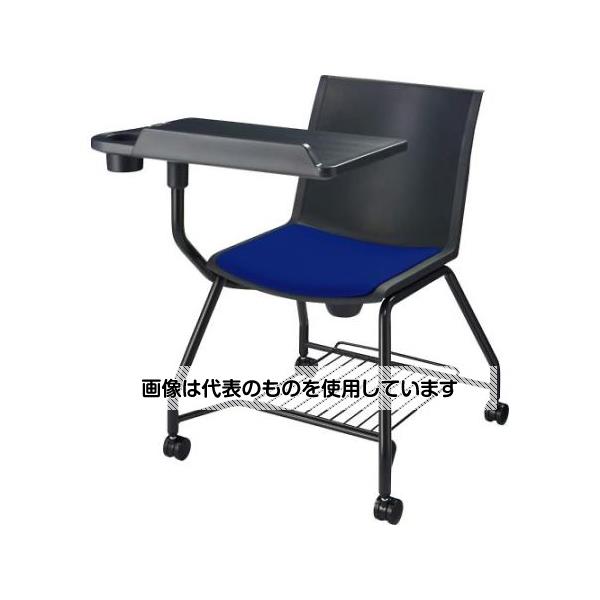 アズワン(asone) ビジネスチェアー(メモ台付/ダークブルー) EA956XA-134 1脚