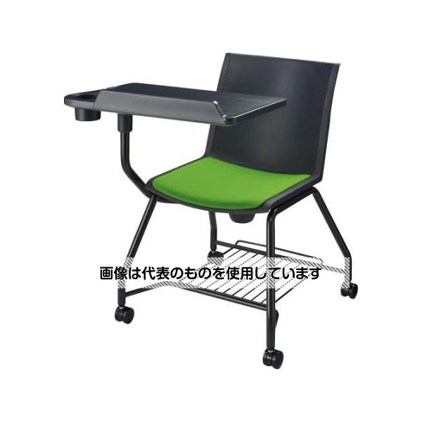 アズワン(AS ONE) ビジネスチェアー(メモ台付/グリーン) EA956XA-135 入数：1脚