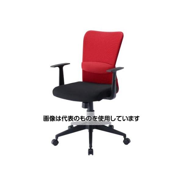 アズワン(AS ONE) ビジネスチェアー(レッド) EA956XC-88 入数：1個