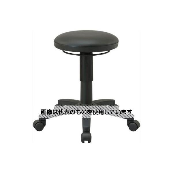 アズワン(AS ONE) ワークチェアー(ブラック) EA956XN-52A 入数：1個