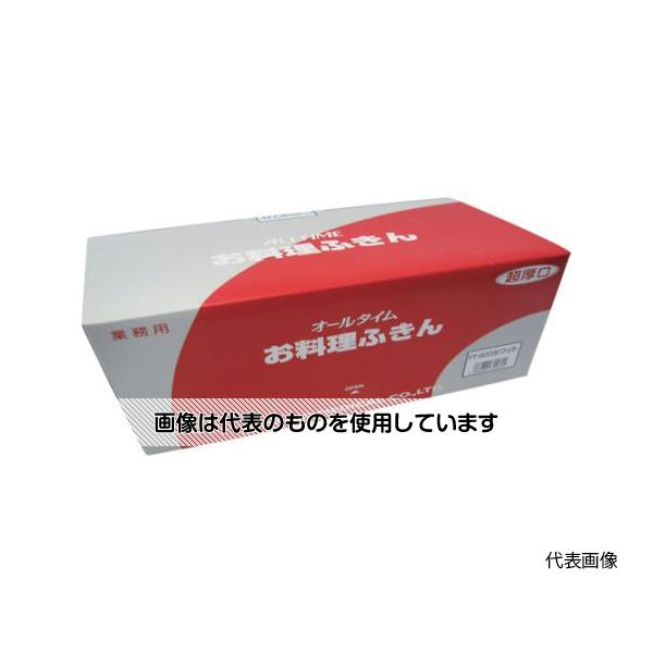 アズワン(AS ONE) お料理ふきん 超厚手タイプ 30cm×61cm グリーン 1ケース(30枚×6箱入) FT-902 入数：1ケース(30枚×6箱入)