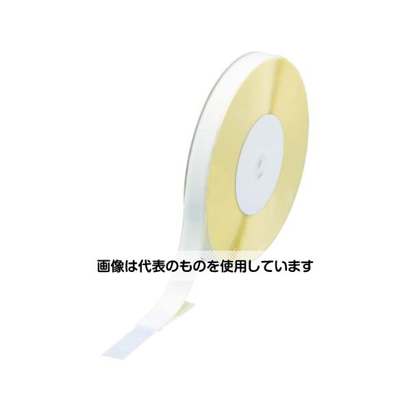 トラスコ中山 マジックテープ 糊付A側 20mm×25m 白 TMAN-2025-W 入数：1巻