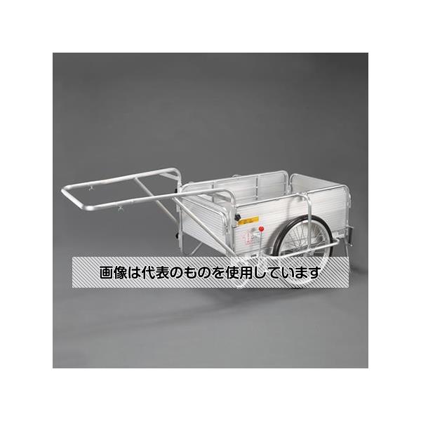アズワン(AS ONE) 900x600mm リヤカー・折畳式(アルミ製/ノーパンクタイヤ) EA520AG-31 入数：1台
