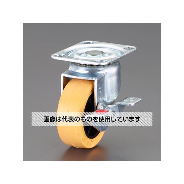 アズワン(AS ONE) 150mm キャスター(自在金具･ブレーキ付･静電防止) EA986PT-626 入数：1個