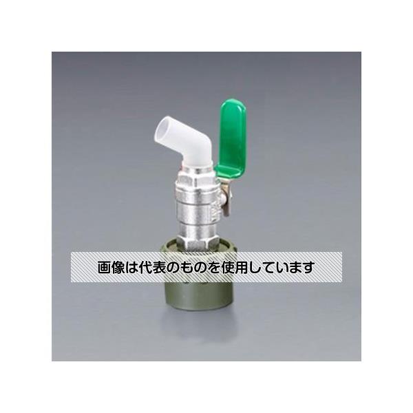 アズワン(AS ONE) φ50mm ペール缶・一斗缶用コック(真鍮製/緑) EA991JW-32 入数：1個｜詳細画像