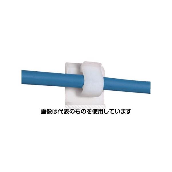 パンドウイットコーポレーション 固定具 コードクリップ ゴム系粘着テープ付ナチュラル1000個入 ACC19-A-M 入数：1袋(1000個入)