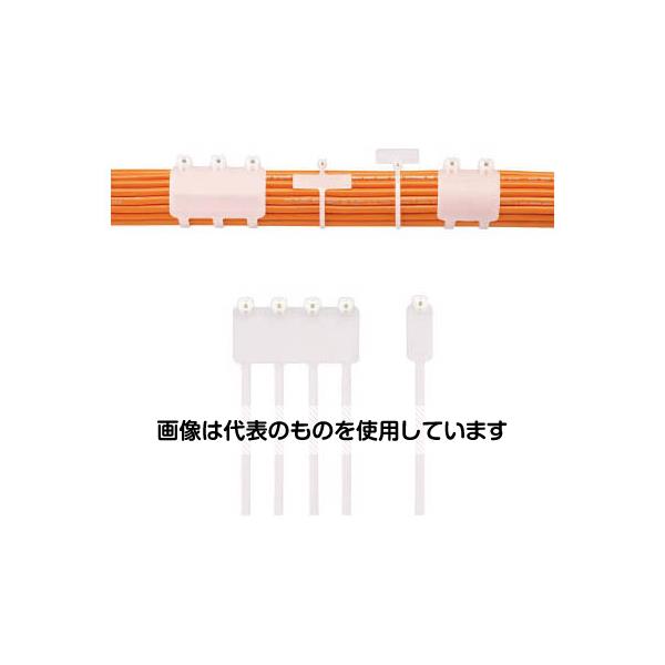パンドウイットコーポレーション 旗型タイプ ステンレス爪ロック式結束バンド ナチュラル B3M2STL 入数：1袋