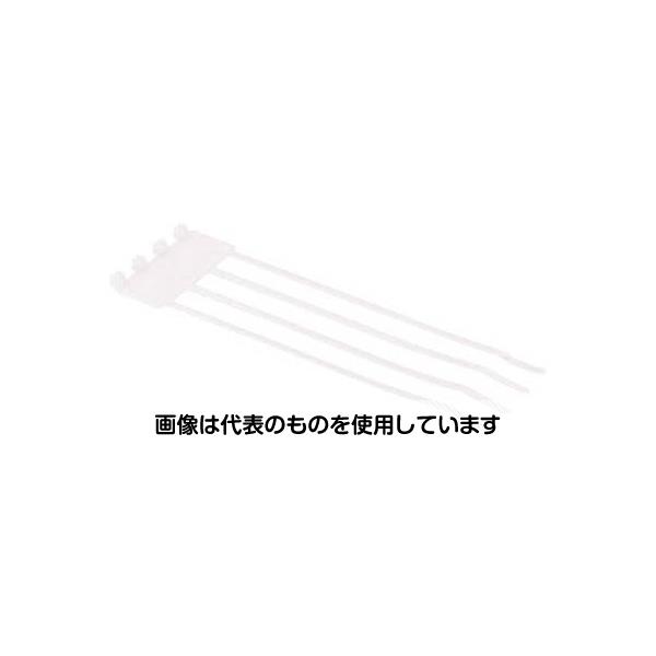 パンドウイットコーポレーション 旗型タイプ ステンレス爪ロック式結束バンド ナチュラル 1袋(250本入) B4M2STL 入数：1袋(250本入)