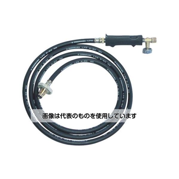 サカエ富士 プロパンバーナー握り付きホース3M G3M 1本｜ファーストFACTORY