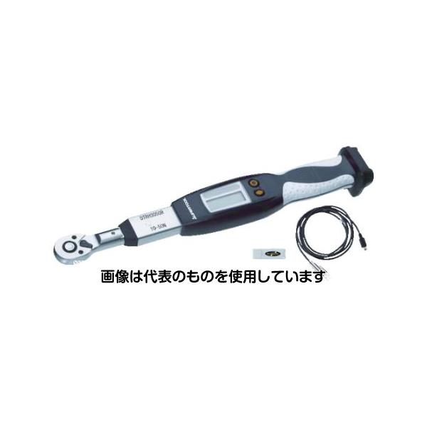 スーパーツール デジタルトルクレンチ ハイスペック(無線・ケーブル兼用式)差込角9.5mm トルク測定範囲：10～50N・m DTRH3050R 入数：1丁