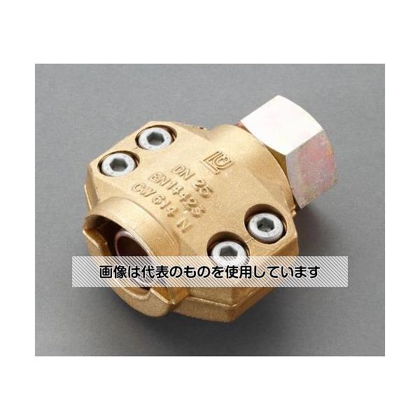 エスコ 50mm用雌ねじ セーフティーホースクランプ(スチーム・温水用) EA141BM-20 入数:1個|ファーストFACTORY