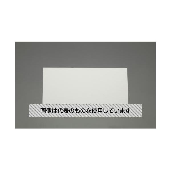 エスコ 450x600x1.0mm 低発泡塩ビ板(白/10枚) EA440DY-121 1箱(10枚入)