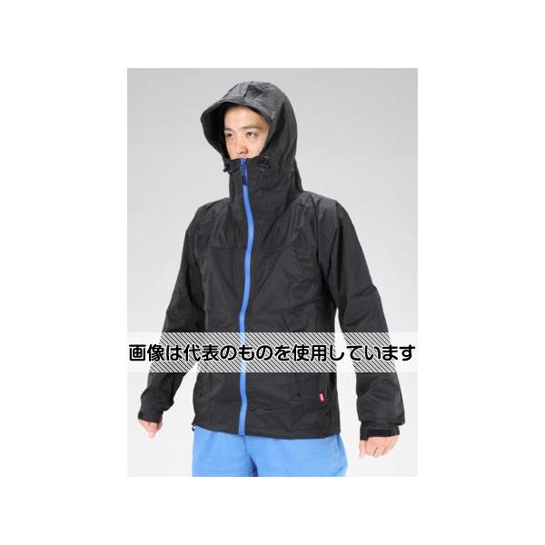 エスコ [3L] 透湿型レインウェアー(上着/ブラック) EA996XB-64 入数：1着