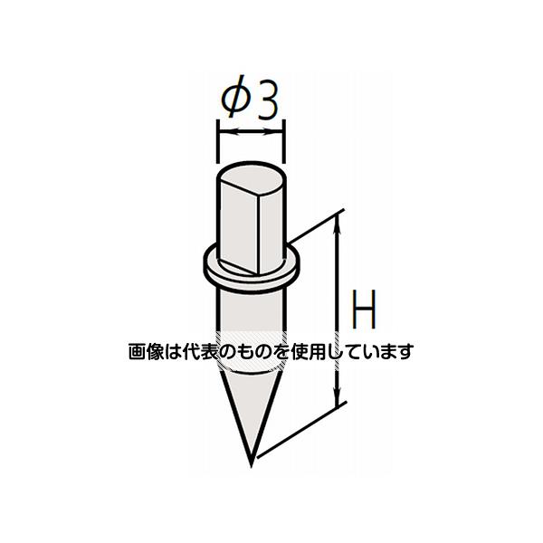 ミツトヨ 円錐スタイラス 12AAE867 SPH-77 入数：1個
