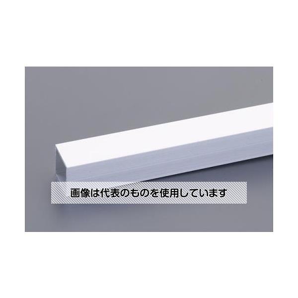 エスコ 30x30mmx1m アルミ角パイプ(シルバー/つや消/4本) EA440HD-130 1パック(4本入)