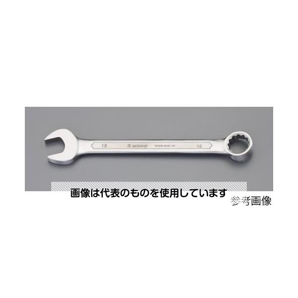 エスコ 27mm 片目片口スパナ(ステンレス製) EA614BS-27 入数：1本