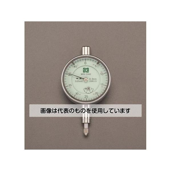 アズワン(AS ONE) 3mm/0.01/42mm ダイアルゲージ EA725MA-6A 入数：1個