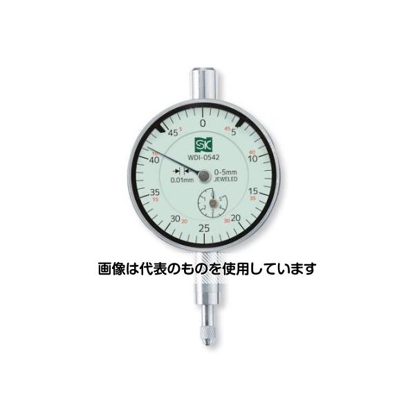 エスコ 5mm/0.01/42mm ダイアルゲージ EA725MA-7A 入数：1個