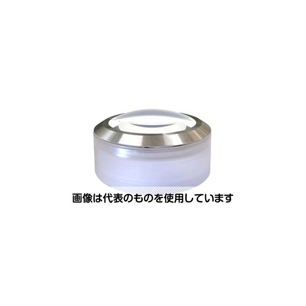 クリアー光学 LEDライト付置き型ルーペ デスクルーペ 5倍 70mm P-58LED 入数：1個
