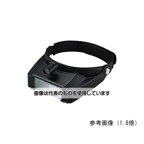クリアー光学 LEDライト付ヘッドルーペ 2.3倍 LH-115B 入数:1個