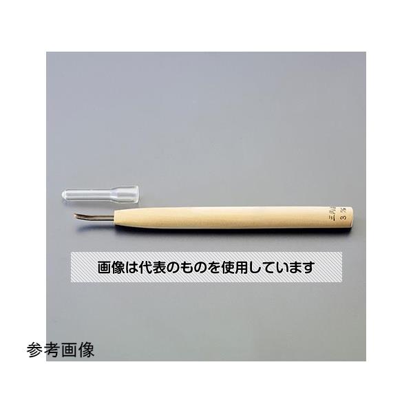 アズワン(AS ONE) 2.0mm 彫刻刀(安来鋼/三角曲型) EA588MV-2 入数：1本