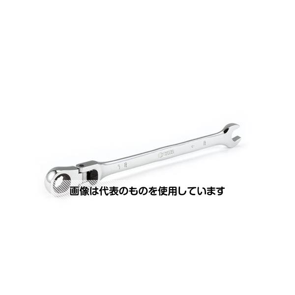 アズワン(AS ONE) 13mm ラチェット片目片口スパナ(首振型/ロック付) EA684RD-13 入数：1本