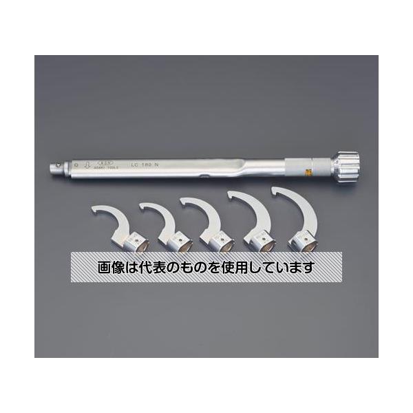 アズワン(AS ONE) 40-180N･m/58-100mm トルクレンチ(フックレンチ型 EA723RA-2 入数：1セット