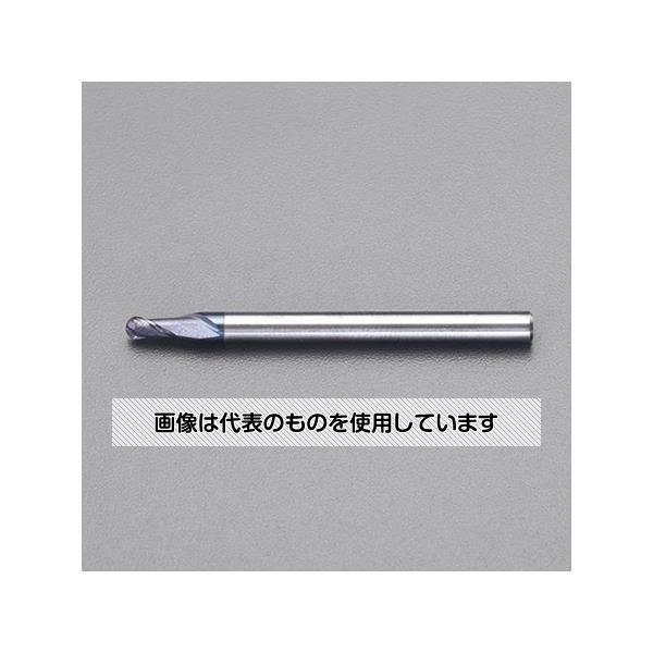 アズワン(AS ONE) 12.0x75mm エンドミル(TiAIN coat/超硬･ボール) EA824SD-12.0 入数：1本