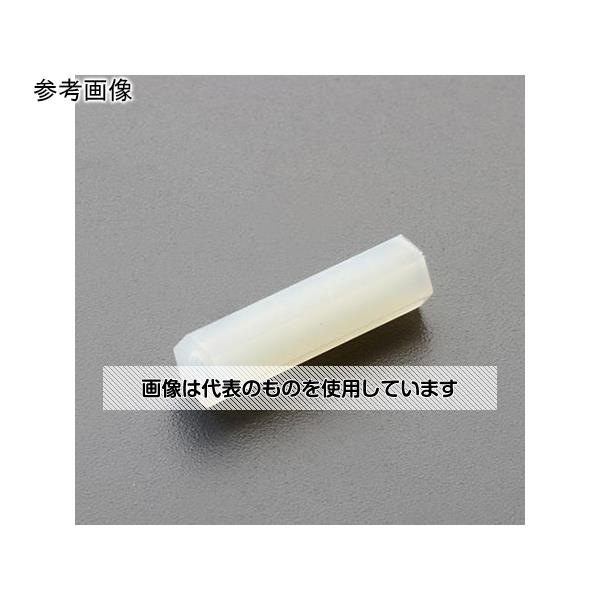 アズワン(AS ONE) M3x22.0mm 六角雌ねじスペーサ(ナイロン/100個) EA949XB-9 入数：1パック(100個入)