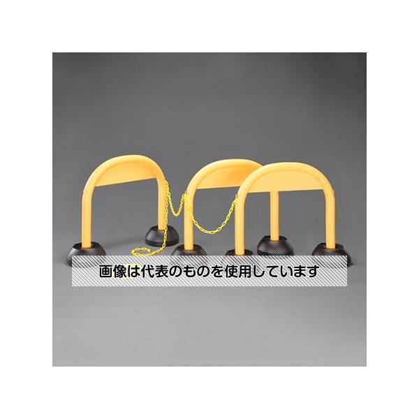 アズワン(AS ONE) 900x255x725mm アーチスタンド(チェーン付/黄/3本組) EA983FT-292 入数：1セット