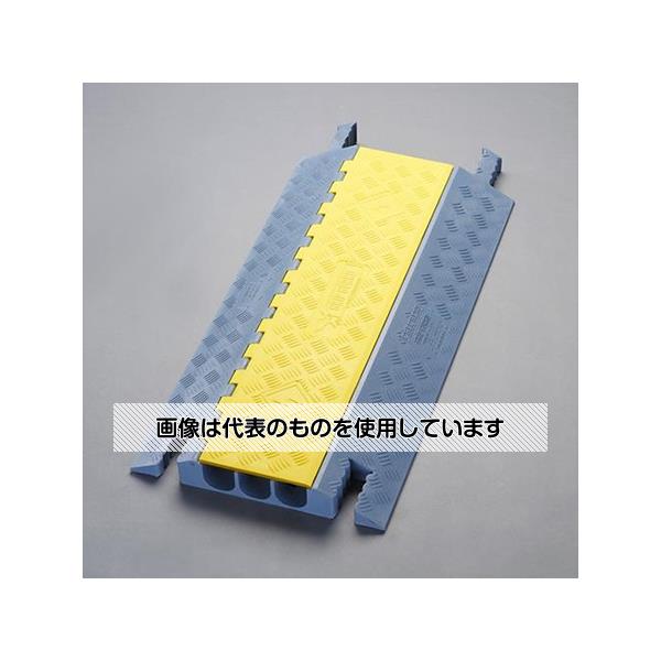 アズワン(asone) 914x462.5x57mm ケーブルプロテクター(3溝) EA983PC-3 1個|ファーストFACTORY