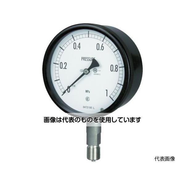 アズワン(AS ONE) 密閉形圧力計 A枠立型 Φ100 最小目盛0.050 BE10-133-1.6MP 入数：1個