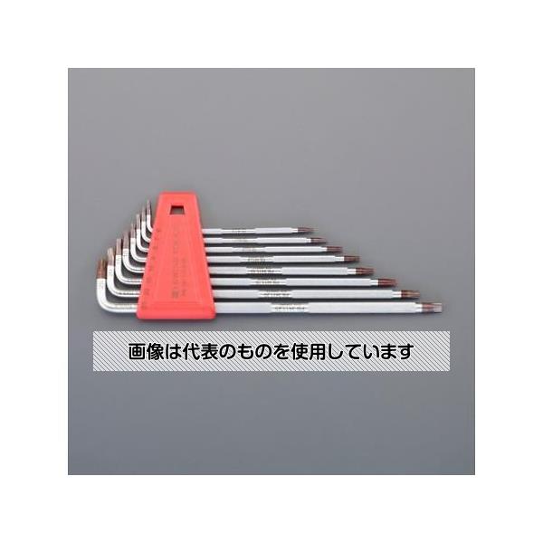 アズワン(AS ONE) T6-T25/8本組 [Torx]キーレンチ(ローレット仕様) EA573ME-108A 入数：1組｜ファーストFACTORY