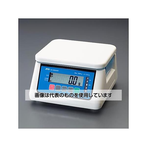 アズワン(AS ONE) 6000g(0.2g) 防水･防塵デジタルはかり EA715CH-17 入数：1個