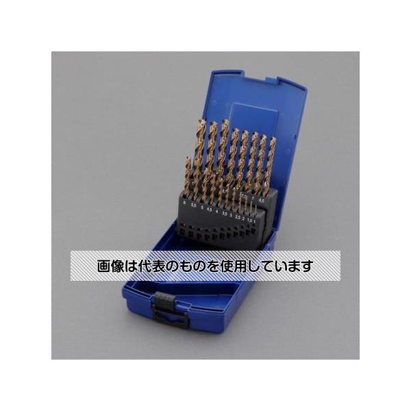 アズワン(AS ONE) 1.0-10.0mm/ 19本組 ストレートドリル(Co-HSS) EA824FC-119 入数：1セット