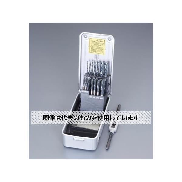 アズワン(AS ONE) M3-M12 タップ＆ドリルセット(ジェット･スパイラル/HSS) EA829DS-22 入数：1セット