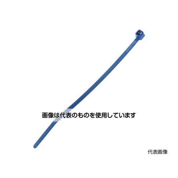 アズワン(AS ONE) 異物混入対策 ポリプロピレン製 金属検知対応結束バンド HACCP対策品 50本入り PLT4H-L186 入数:1袋(50本入)|ファーストFACTORY