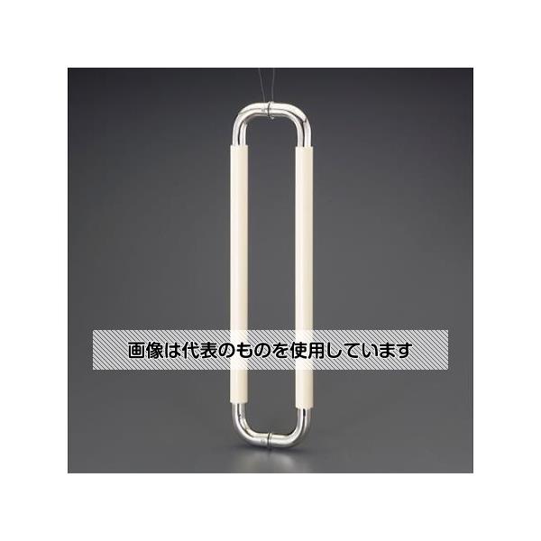 アズワン(AS ONE) φ30mm/70x600mm O型ハンドル(鏡面/ホワイト) EA951HA-204 入数：1組