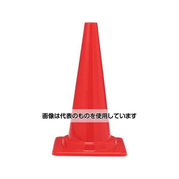 アズワン(AS ONE) 380x380x660mm カットコーン(赤/10本) EA983FT-731 入数：1組(10本入)
