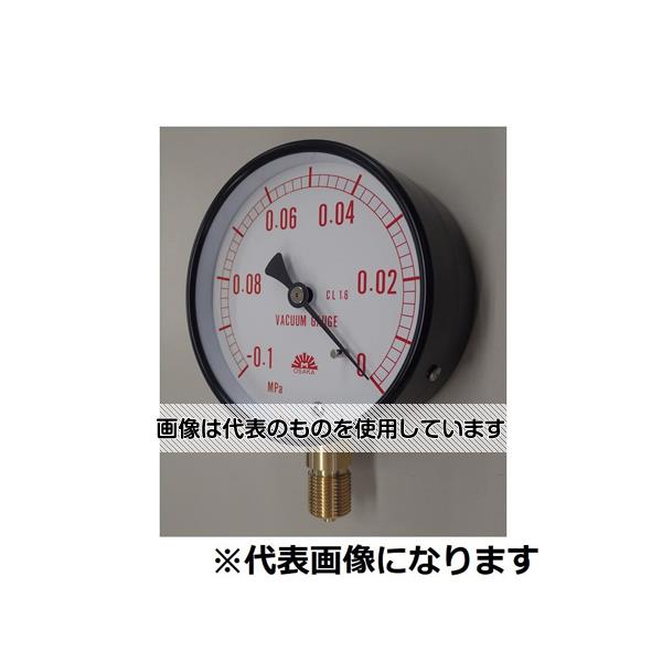 旭計器 ブルドン管真空計 A形 圧力範囲(MPA)：-0.07～0 101-A480X-0.07MPA 入数：1個 15,222円