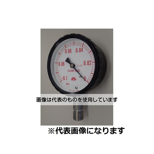 旭計器 密閉形真空計 A形 圧力範囲(MPA)：-0.1～0 325-A851X-0.1MPA 入数：1個