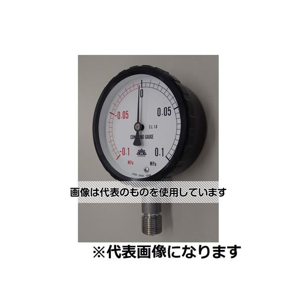 旭計器 密閉形連成計 A形 圧力範囲(MPA)：-0.1～0.4 325-A350X0.4/-0.1MPA 入数：1個