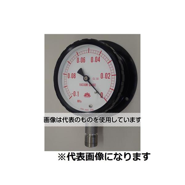 旭計器 密閉形真空計 B形 耐熱耐振形 圧力範囲(MPA)：-0.1～0 315-B451X-0.1MPA-HV 入数：1個
