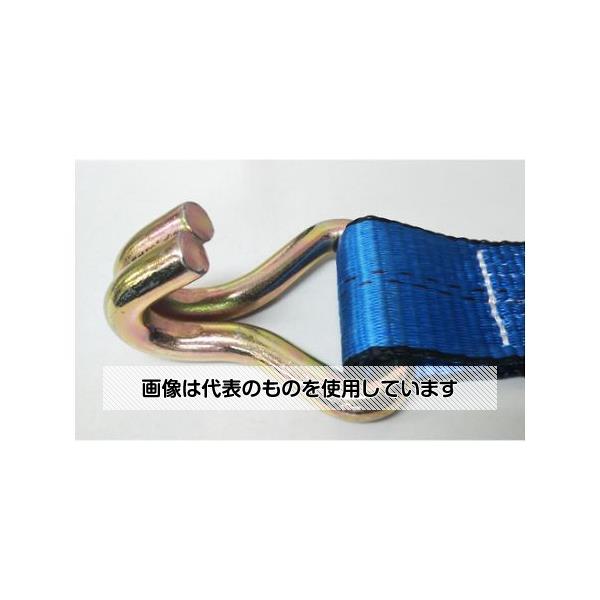 アズワン(AS ONE) 50mmx6.0m/600kg ベルト荷締機(ラチェット式/二股) EA982AG-2 入数:1本|ファーストFACTORY
