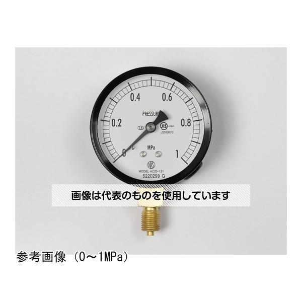 長野計器 普通形圧力計(Φ75) 立形A枠 6MPa AC20-121 入数：1個