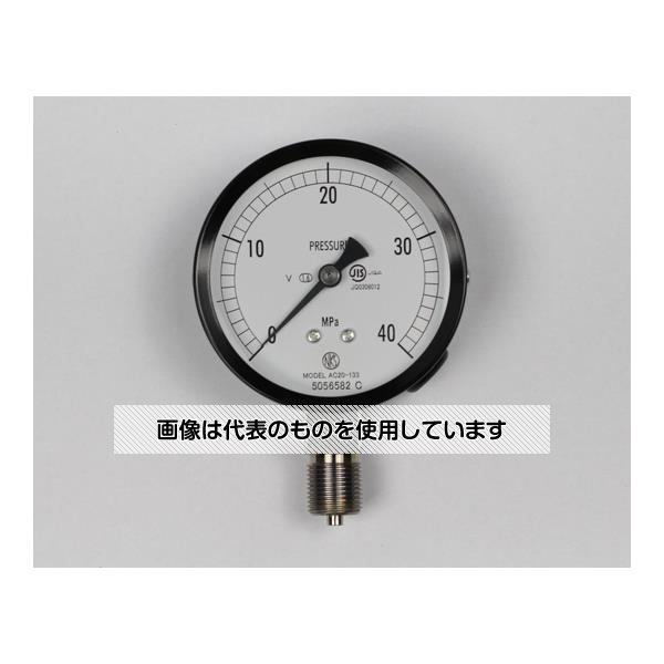 長野計器 普通形圧力計(Φ75) 立形A枠 耐振用 40MPa AC20-133 入数：1個