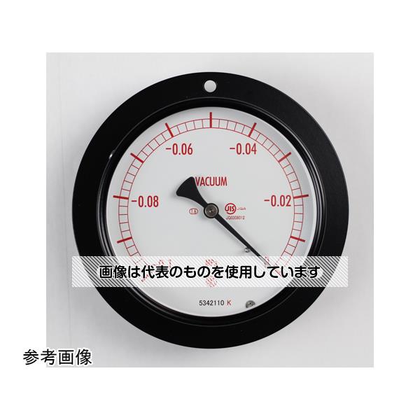 長野計器 普通形圧力計(Φ100) 真空計(負圧計) 埋込形D枠(取付穴) -0.1～0MPa AE15-241 入数：1個