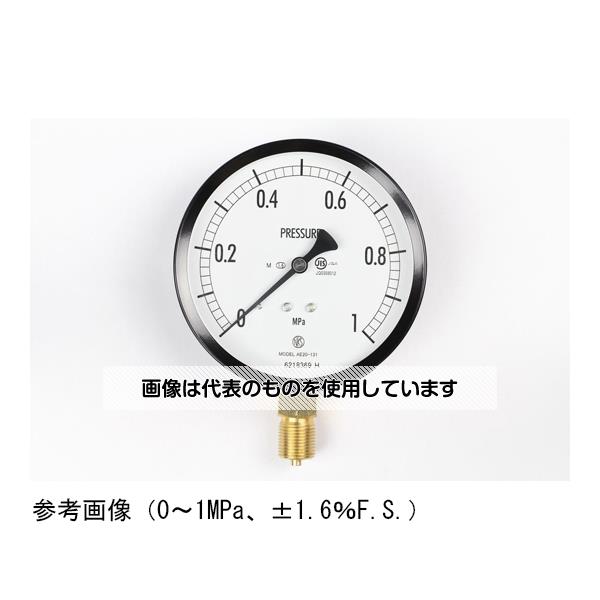 長野計器 普通形圧力計(Φ100) 立形A枠 蒸気用 5MPa AE20-131 入数：1個
