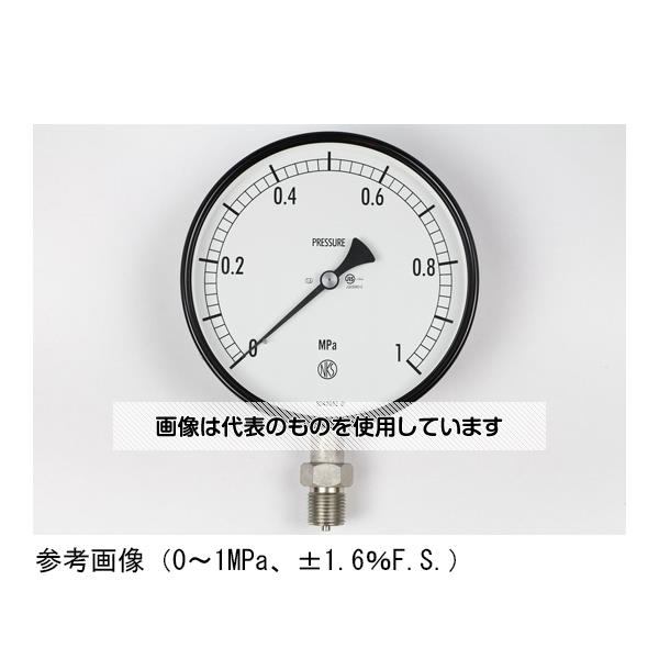 長野計器 普通形圧力計(Φ150) 立形A枠 0.4MPa AG10-143 入数：1個