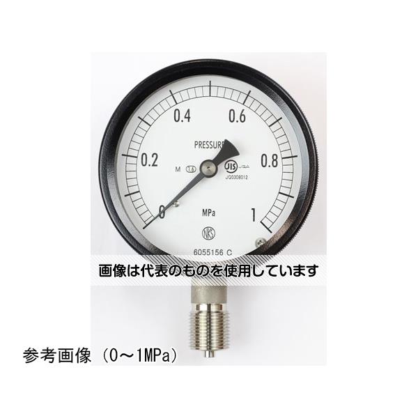 長野計器 密閉型圧力計(75Φ) 立形A枠 蒸気用 1MPa BC10-133 入数:1個